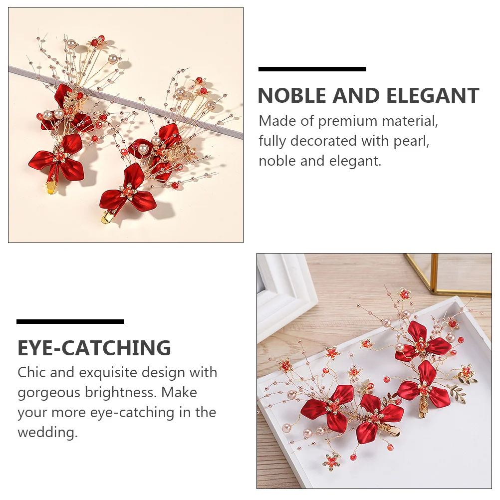2 pcs Alloy Bride Hairpin Metal Hair Clips Vintage Floral Barrettes Creative Fairy Headdress Hair Accessories For Women Girls
2 pcs Alloy Bride Hairpin Metal Hair Clips Vintage Floral Barrettes Creative Fairy Headdress Hair Accessories For Women Girls