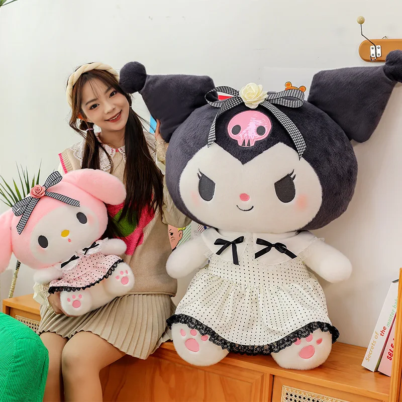 Sanrio большой размер 80 см милый Kuromi My Melody мягкий мягкий диван подушка для тела плюшевые игрушки куклы Kawaii декор комнаты праздничные подарки
Sanrio большой размер 80 см милый Kuromi My Melody мягкий мягкий диван подушка для тела плюшевые игрушки куклы Kawaii декор комнаты праздничные подарки