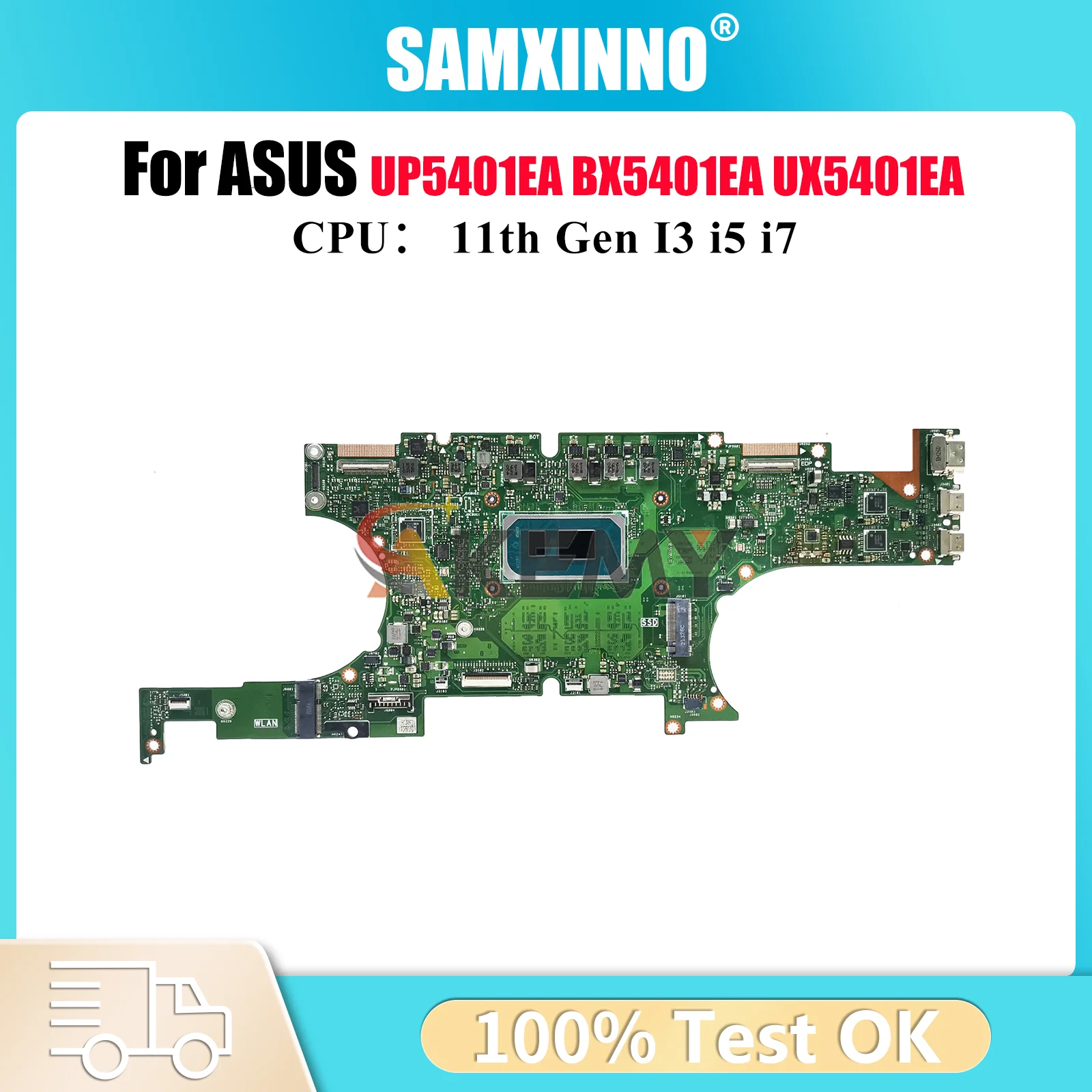 UX5401EA Материнская плата для ноутбука ASUS ZenBook RX5401EA BX5401EA UX540ZA UP5401EA UX5401 Материнская плата для ноутбука 11-го поколения I3 i5 i7
UX5401EA Материнская плата для ноутбука ASUS ZenBook RX5401EA BX5401EA UX540ZA UP5401EA UX5401 Материнская плата для ноутбука 11-го поколения I3 i5 i7
