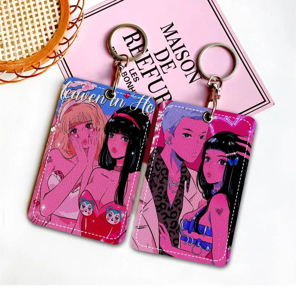 Ins Japanese Anime Rectangle ID Card Case Keychain Access Card Bag Key Tag Ring Leather Card Holder Key Ring Access
Ins Japanese Anime Rectangle ID Card Case Keychain Access Card Bag Key Tag Ring Leather Card Holder Key Ring Access