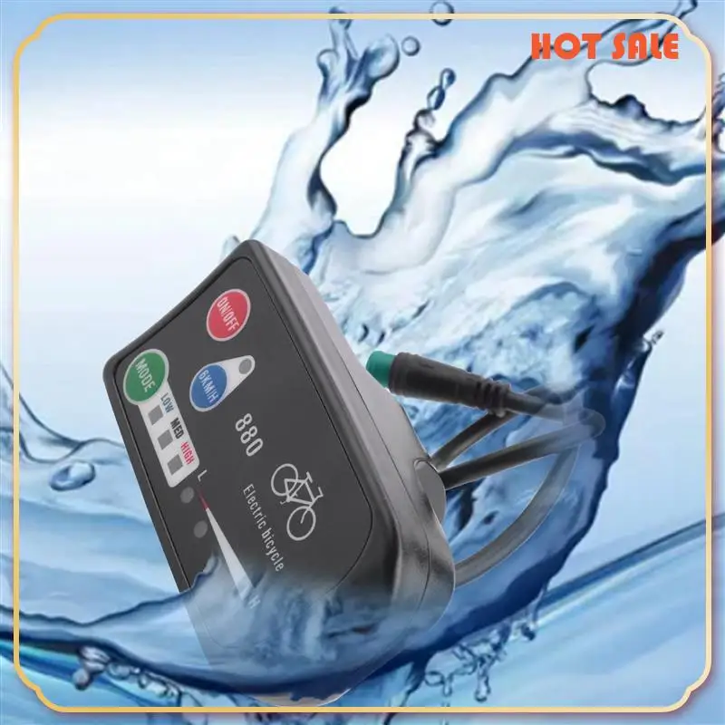 ABFA Electric Bicycle Display 36V 48V Ebike Ligent Control Panel Lcd Display LED880 Waterproof Controller For KT
ABFA Electric Bicycle Display 36V 48V Ebike Ligent Control Panel Lcd Display LED880 Waterproof Controller For KT