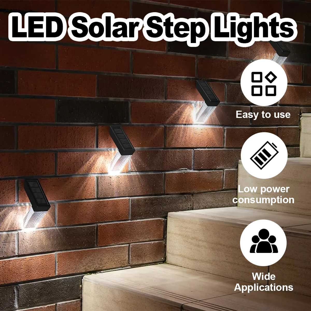 Right Angle Solar Deck Lights 1.2v 2.4w Abs Pc Lamp Waterproof Night Light Intelligent Outdoor Rgb & Warm White/white Step Patio
Right Angle Solar Deck Lights 1.2v 2.4w Abs Pc Lamp Waterproof Night Light Intelligent Outdoor Rgb & Warm White/white Step Patio