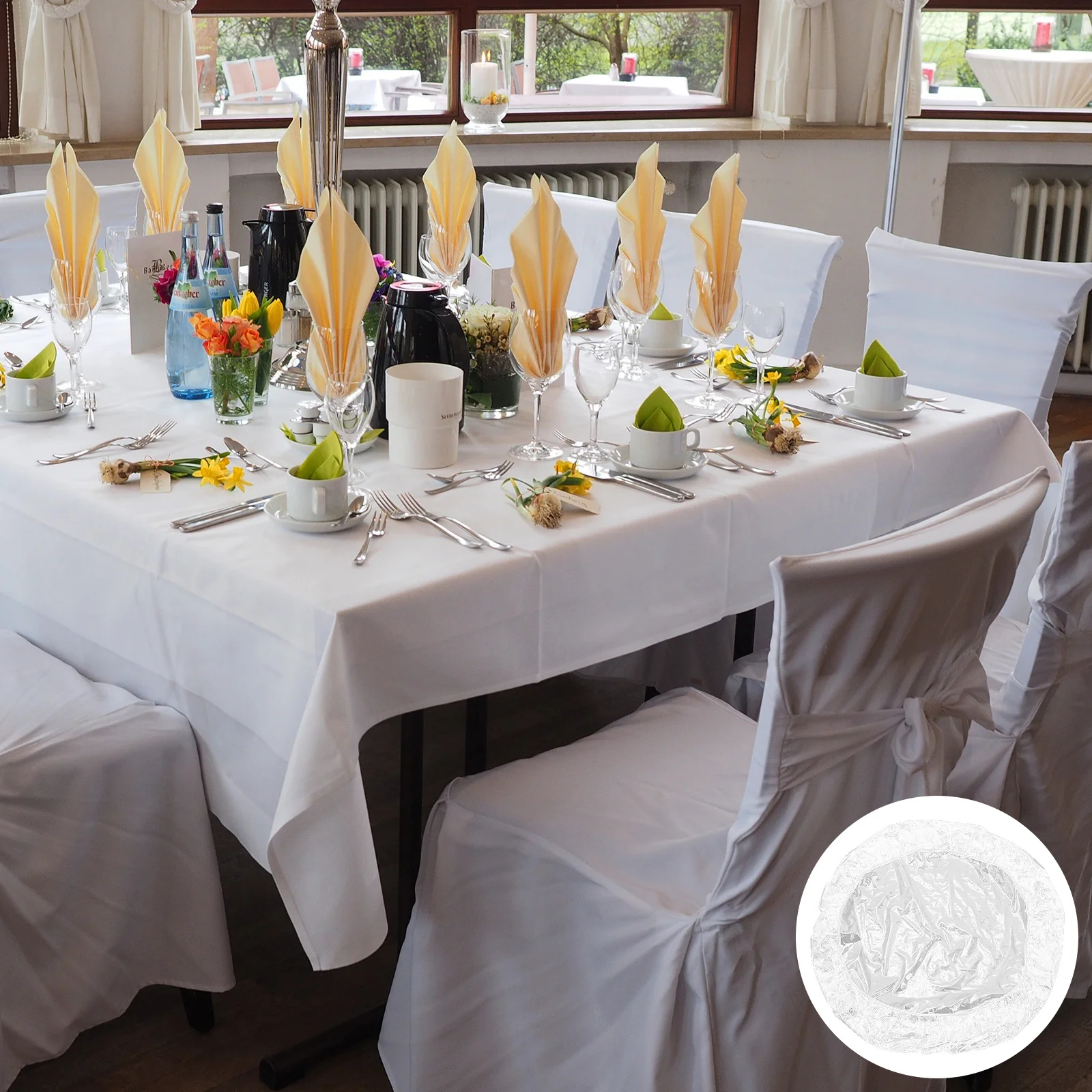 Round Transparent Tablecloth 60 Inch Waterproof Pvc Elastic Edge Fitted Table Cover For Dining Room Kitchen Party Wedding
Round Transparent Tablecloth 60 Inch Waterproof Pvc Elastic Edge Fitted Table Cover For Dining Room Kitchen Party Wedding