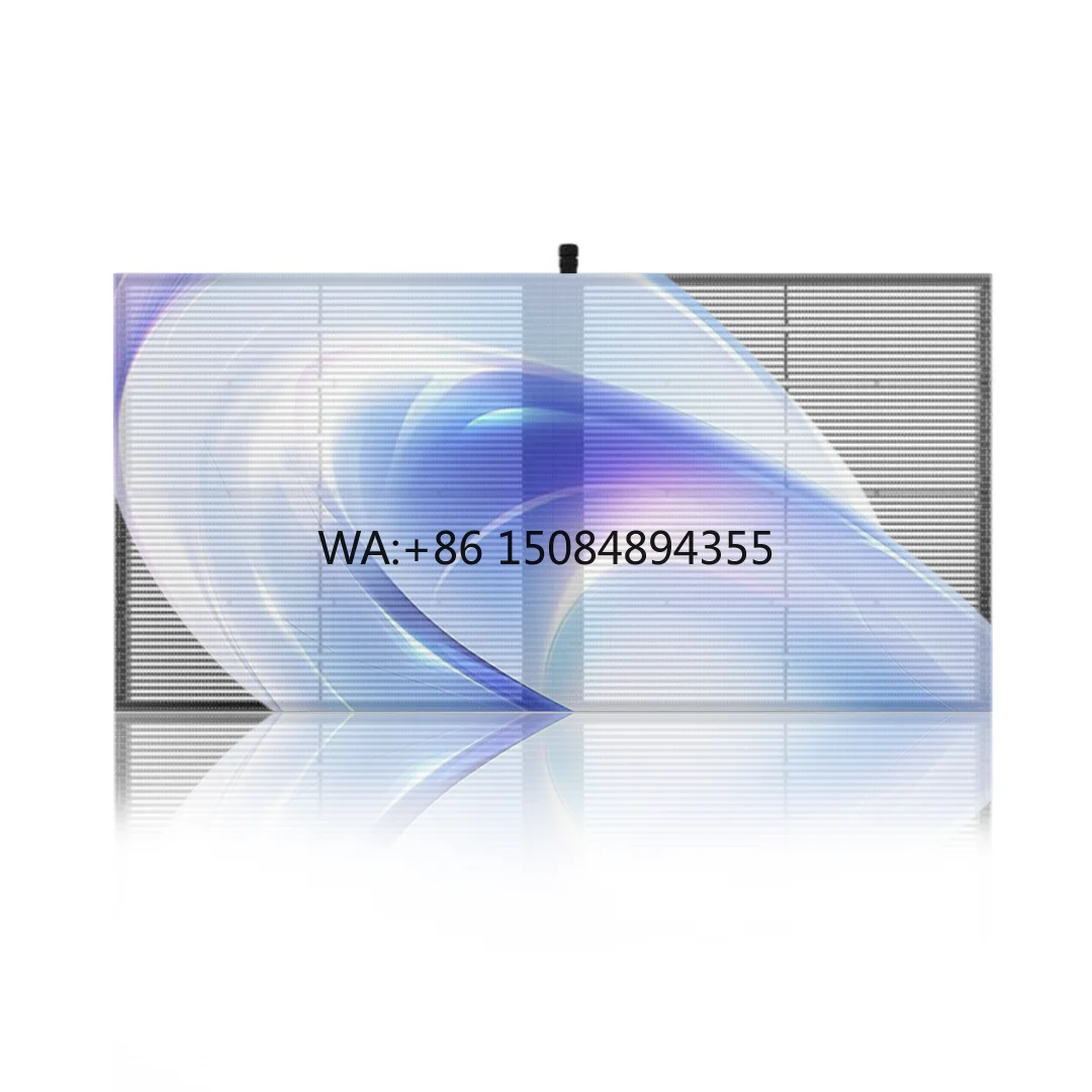 High Transparency P2.6-5.2 LED Transparent Screen Indoor 5000cd Brightness Glass Window for Retail Stores Shopping Malls 3-Year
High Transparency P2.6-5.2 LED Transparent Screen Indoor 5000cd Brightness Glass Window for Retail Stores Shopping Malls 3-Year