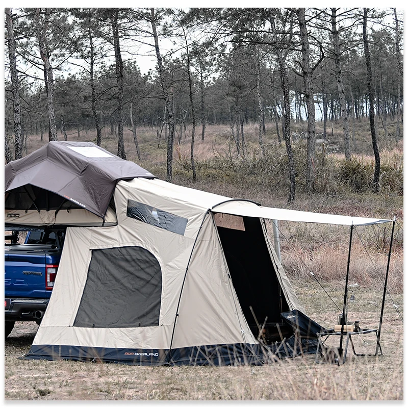 Large Space Waterproof Outdoor Sunshade Camping Annex Room Quick Setup Overlanding Roof Top Tent Oxford Fabric Ladder Accessory
Large Space Waterproof Outdoor Sunshade Camping Annex Room Quick Setup Overlanding Roof Top Tent Oxford Fabric Ladder Accessory