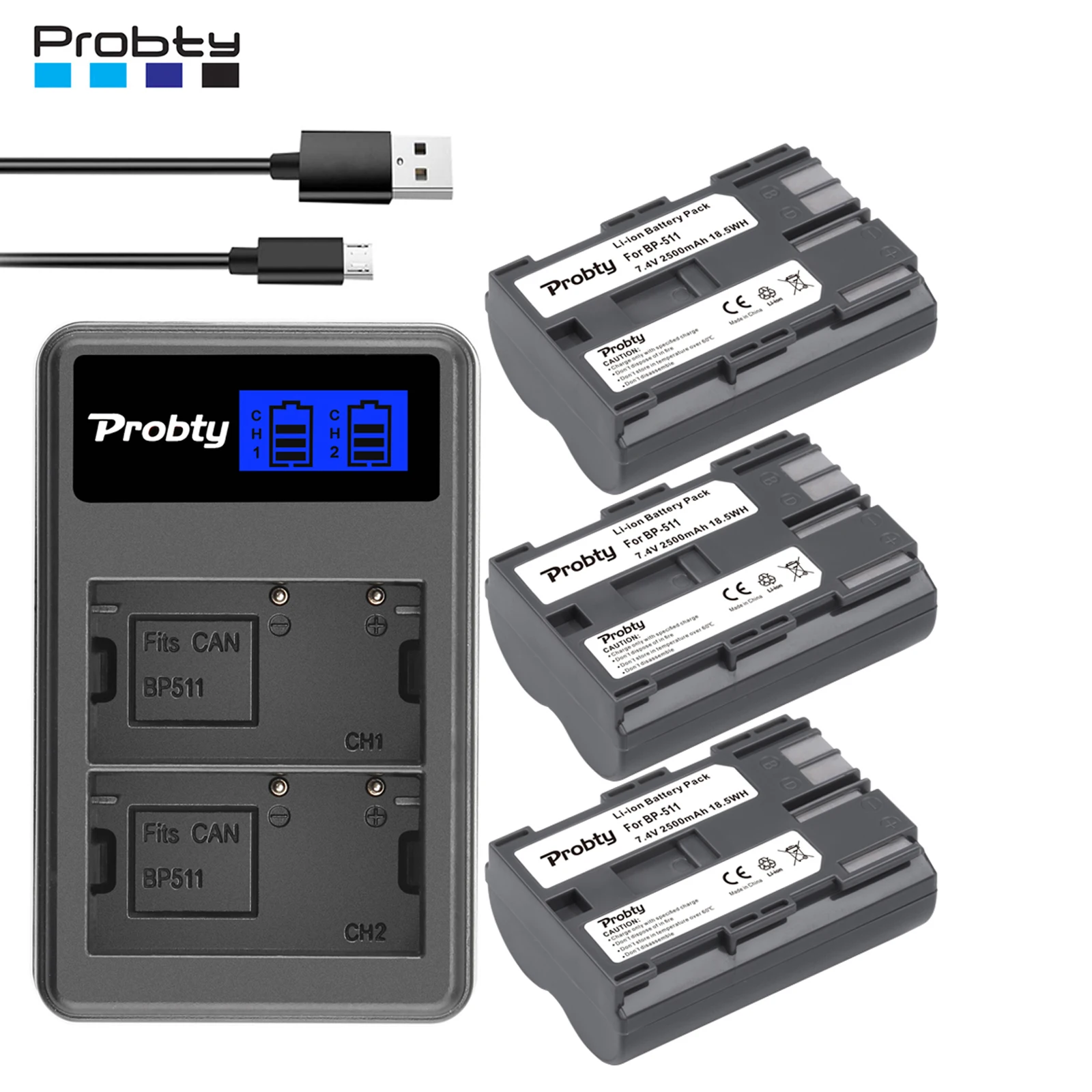 BP-511A аккумулятор + ЖК USB двойное зарядное устройство для Canon EOS 40D 5D 50D 20D 300D 10D 30D 5D Mark I, PowerShot G1 G2 G3 G5
BP-511A аккумулятор + ЖК USB двойное зарядное устройство для Canon EOS 40D 5D 50D 20D 300D 10D 30D 5D Mark I, PowerShot G1 G2 G3 G5