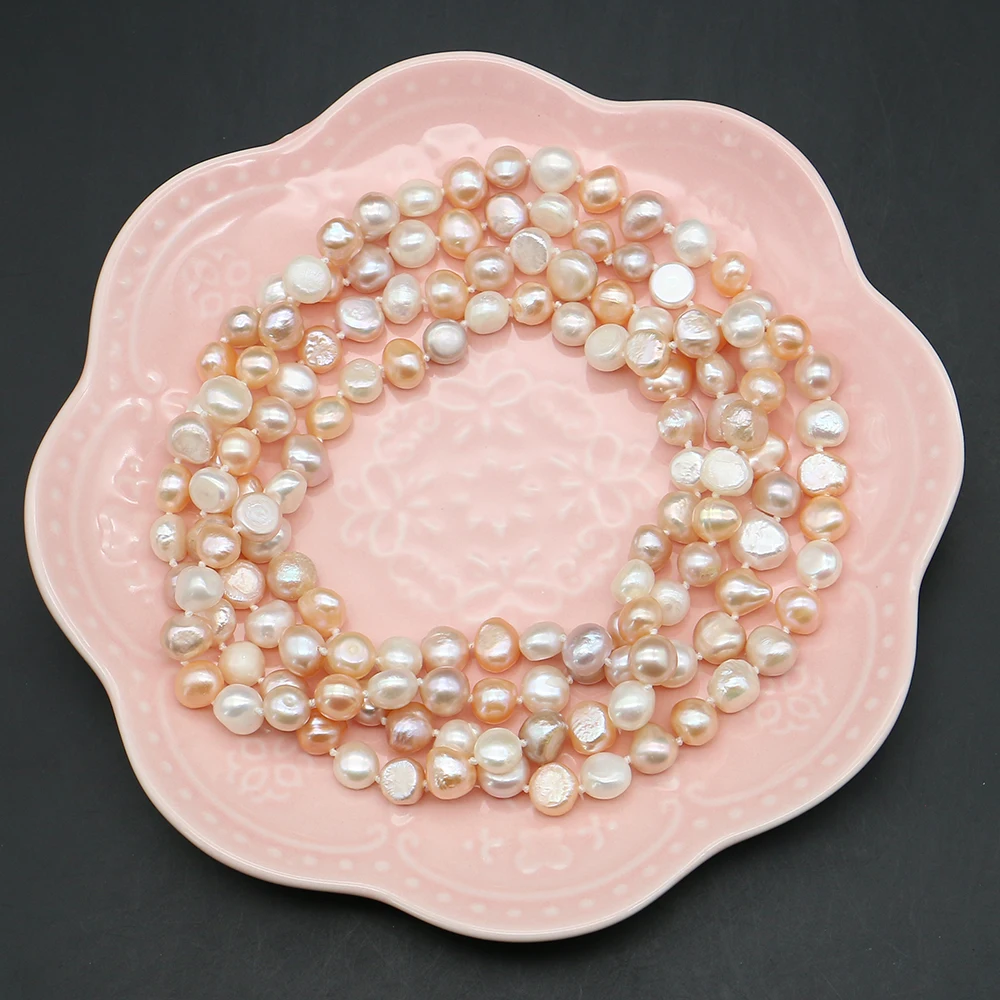 Natural Freshwater Mixed Color Baroque Irregular Straight-Drilled Pearl Beads Necklace Jewelry Gifts Party Banquet Decorations
Natural Freshwater Mixed Color Baroque Irregular Straight-Drilled Pearl Beads Necklace Jewelry Gifts Party Banquet Decorations