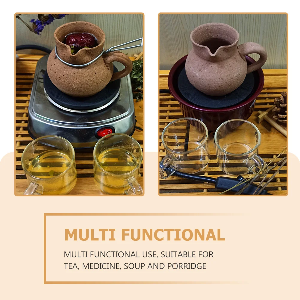 Old-Fashioned Tea Stewing Crock Handmade Medicine Boiling Pot High-Temperature Resistance Non-Stick Smooth Surface Fast Heating
Old-Fashioned Tea Stewing Crock Handmade Medicine Boiling Pot High-Temperature Resistance Non-Stick Smooth Surface Fast Heating