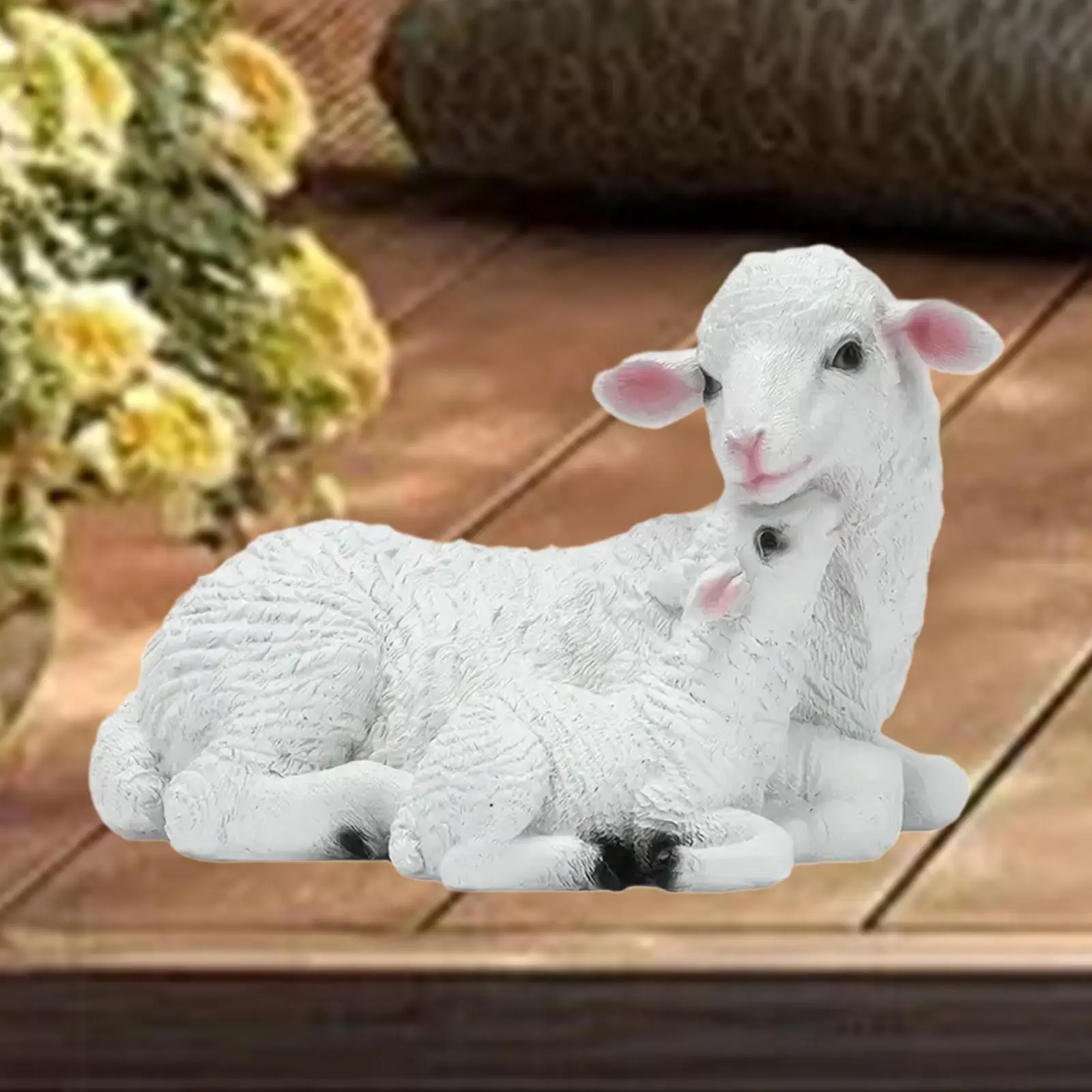 Sheep Garden Statue Weatherproof Creative Resin Art Crafts Outdoor Statue Animal Sculpture for Pond Lawn Outside Landscape Patio
Sheep Garden Statue Weatherproof Creative Resin Art Crafts Outdoor Statue Animal Sculpture for Pond Lawn Outside Landscape Patio