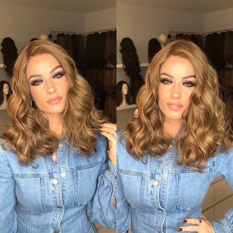 New Women's Wig Big Wave Medium Long Curly Hair Wig In Stock Direct Sale
New Women's Wig Big Wave Medium Long Curly Hair Wig In Stock Direct Sale