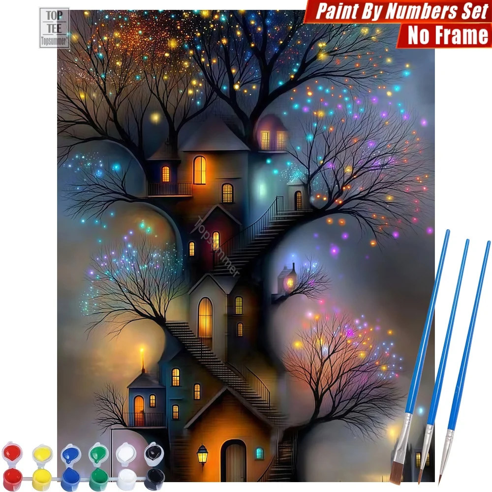 Фантастический набор для рисования по номерам «Домик на дереве» — волшебное настенное искусство для гостиной, подарок на день рождения для сына
Фантастический набор для рисования по номерам «Домик на дереве» — волшебное настенное искусство для гостиной, подарок на день рождения для сына