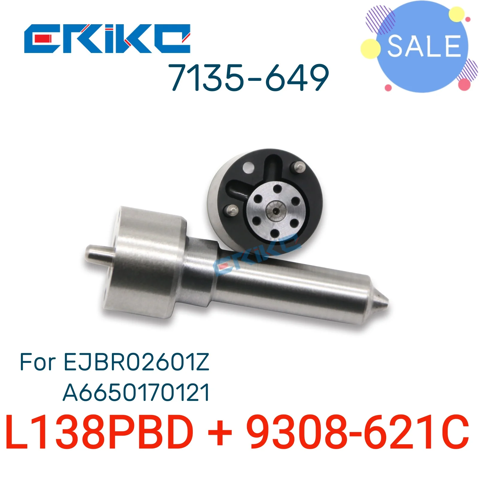 7135-649 Injector Repair Kit 9308-621C Fuel Dispenser Nozzle L138PBD Valve for SSANGYONG A6650170121 EJBR04601D EJBR02601Z
7135-649 Injector Repair Kit 9308-621C Fuel Dispenser Nozzle L138PBD Valve for SSANGYONG A6650170121 EJBR04601D EJBR02601Z