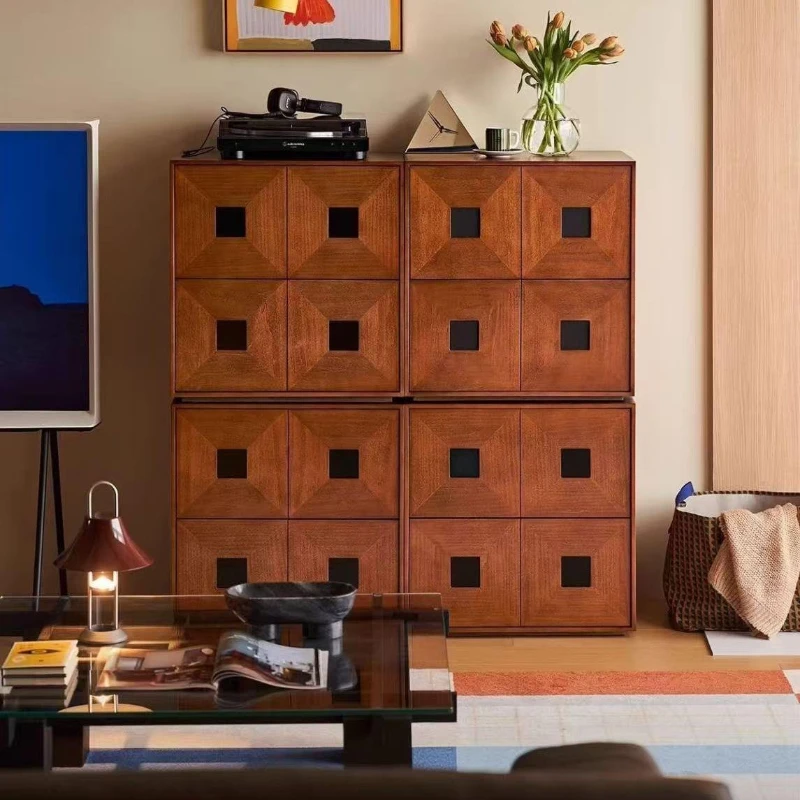 Pure log solid wood combination cabinet solid wood retro home use
Pure log solid wood combination cabinet solid wood retro home use