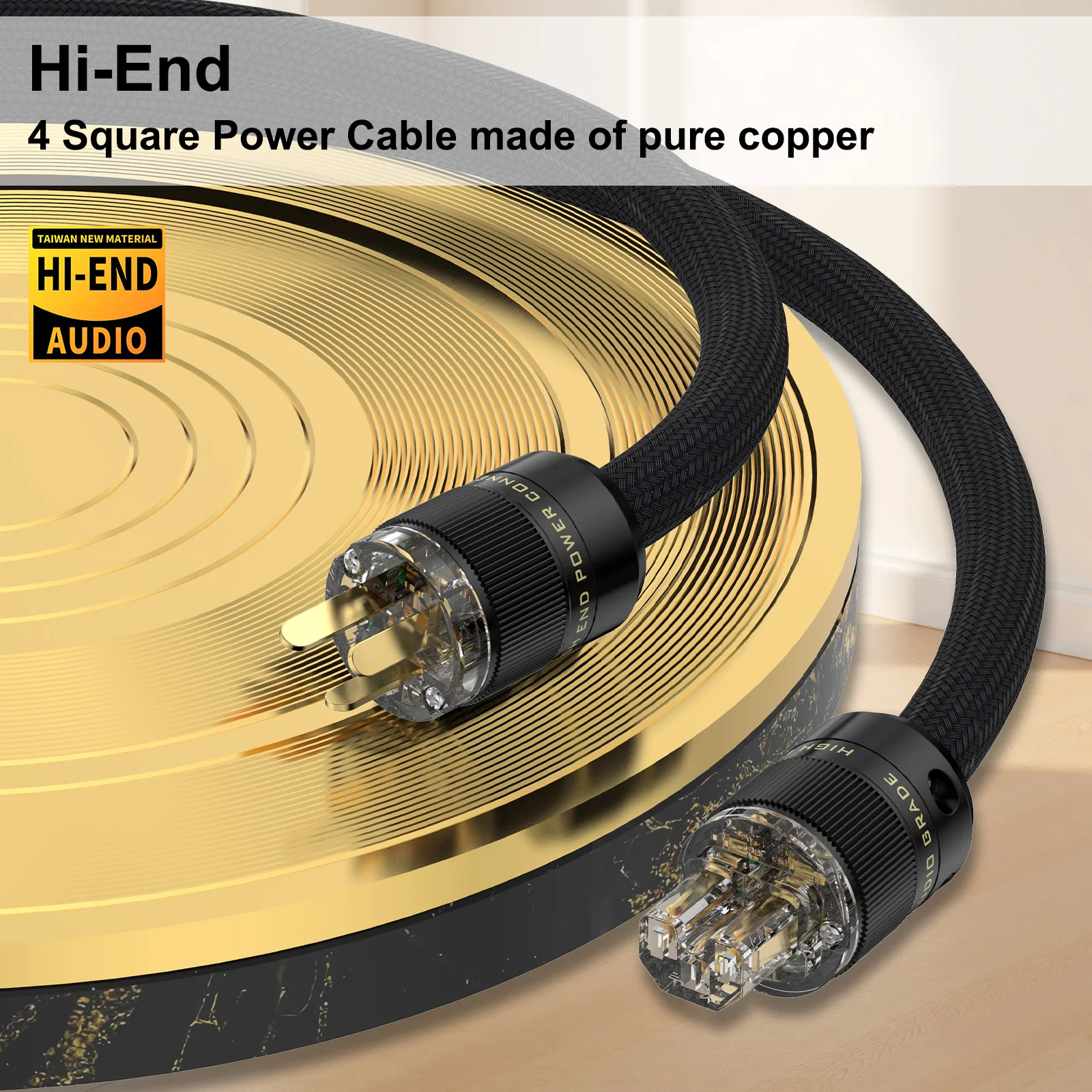 HiFi OFC Silver Power Cable EU/US 3PIN AC Power Cord Audiophile Audio Amplifier DAC Filter Gold Plating Power Plug IEC Female
HiFi OFC Silver Power Cable EU/US 3PIN AC Power Cord Audiophile Audio Amplifier DAC Filter Gold Plating Power Plug IEC Female