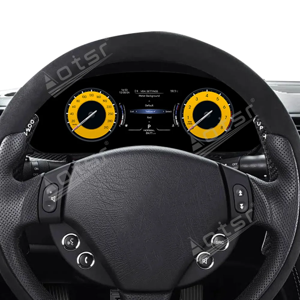 12,3 ‘’ цифровой кластерный экран одометра для Maserati President/GT 2007-2015, ЖК-мультимедийный плеер, приборная панель, автомобильные аксессуары
12,3 ‘’ цифровой кластерный экран одометра для Maserati President/GT 2007-2015, ЖК-мультимедийный плеер, приборная панель, автомобильные аксессуары