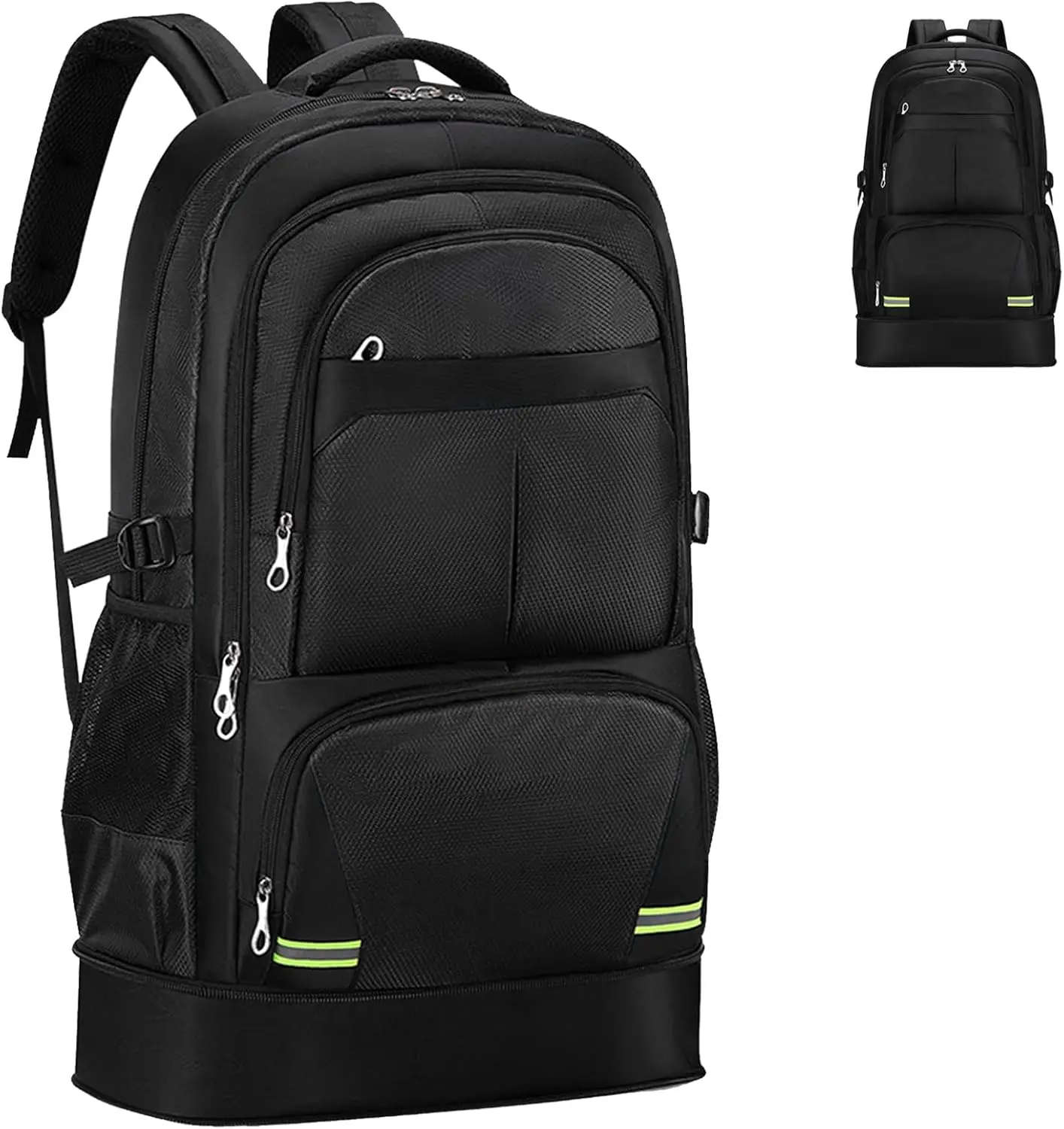Hiking Backpack 65L Travel Backpack Water Resistant Lightweight Rucksack for Men Women, Expandable Large Backpack Laptop Backpack Durable Camping Bag for Camping Trekking Outdoor Sports (Black)
Hiking Backpack 65L Travel Backpack Water Resistant Lightweight Rucksack for Men Women, Expandable Large Backpack Laptop Backpack Durable Camping Bag for Camping Trekking Outdoor Sports (Black)
