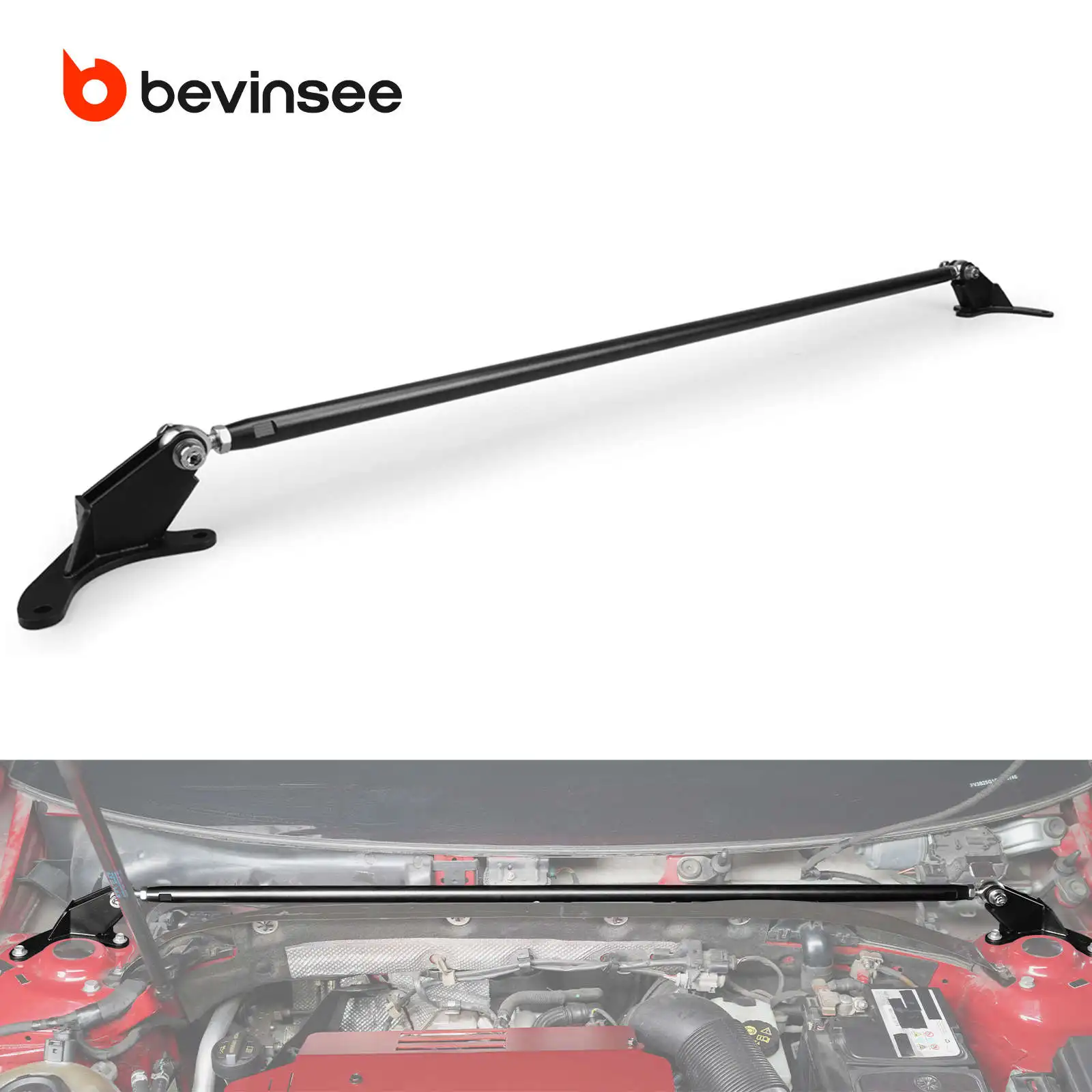 BEVINSEE Front Tower Strut Bar Brace for VW for Mk7 Golf/GTI 2015-2017,for Mk7 Golf R 2015-2017,for Mk7 Golf Alltrack 2016-2020
BEVINSEE Front Tower Strut Bar Brace for VW for Mk7 Golf/GTI 2015-2017,for Mk7 Golf R 2015-2017,for Mk7 Golf Alltrack 2016-2020