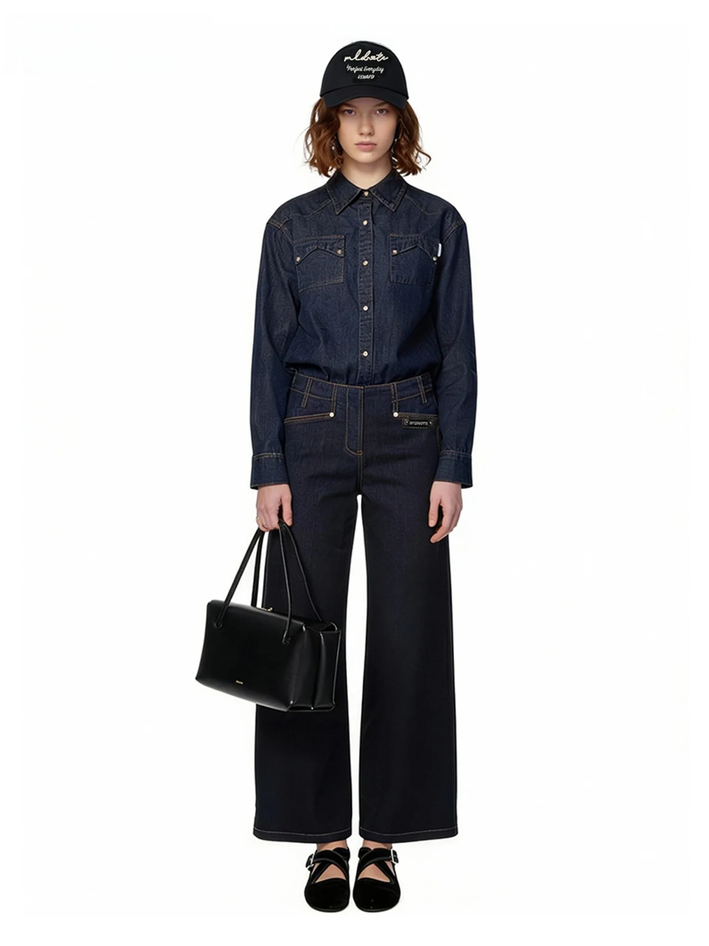 MDNOTE Early Spring 2026 New Denim irt Women's Casual Sle Long Sve Breathable Comfortable Fit Jeans irt
MDNOTE Early Spring 2026 New Denim irt Women's Casual Sle Long Sve Breathable Comfortable Fit Jeans irt