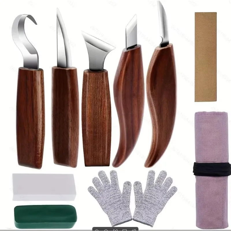 5-21 шт. набор для резьбы по дереву, полный набор для строгания древесины с свернутой сумкой, многофункциональный инструмент для резьбы для начинающих, взрослых, энтузиастов
5-21 шт. набор для резьбы по дереву, полный набор для строгания древесины с свернутой сумкой, многофункциональный инструмент для резьбы для начинающих, взрослых, энтузиастов