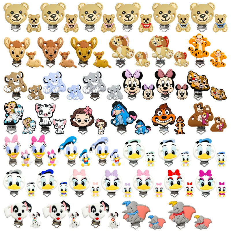 2pcs/set Silicone Cartoon Animal Pacifier Clip Molar Bead DIY Pacifier Chain Jewelry Accessories
2pcs/set Silicone Cartoon Animal Pacifier Clip Molar Bead DIY Pacifier Chain Jewelry Accessories
