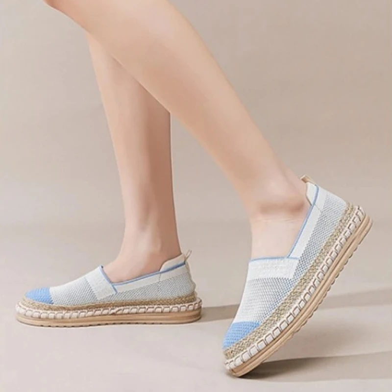 Summernew Arrival Mesh Breathable Tweed Style Women's Shoes Linen Woven Casualfashionflats Cloth Shoes
Summernew Arrival Mesh Breathable Tweed Style Women's Shoes Linen Woven Casualfashionflats Cloth Shoes