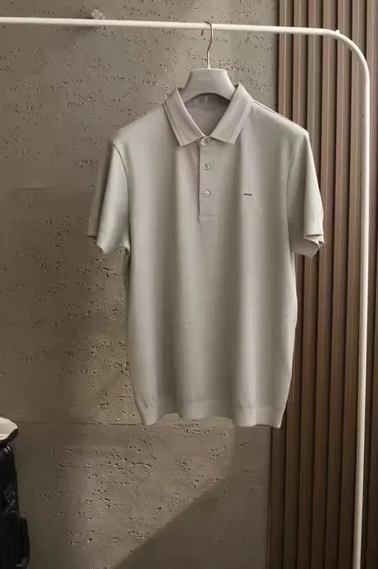 Italian Style Business Casual Shirt Elastic Cotton Short Sleeve Turn-down Collar Men's Summer 2026 Knitted Loose Fit Sol...
Italian Style Business Casual Shirt Elastic Cotton Short Sleeve Turn-down Collar Men's Summer 2026 Knitted Loose Fit Sol...