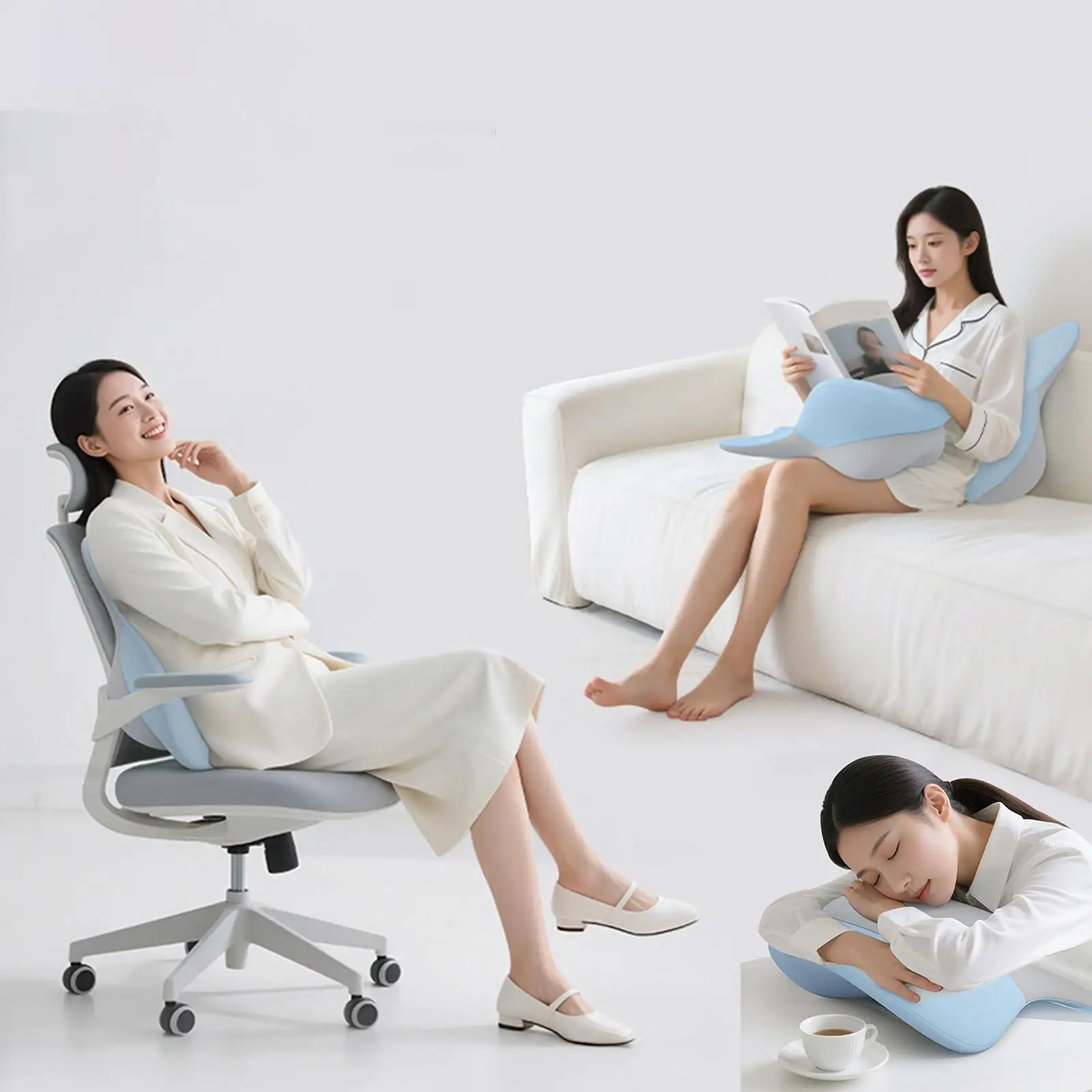 Back Support Cushion Versatile Simple Neck Pillow for Chin and Neck Support Working Driving Long Sitting Men Women
Back Support Cushion Versatile Simple Neck Pillow for Chin and Neck Support Working Driving Long Sitting Men Women