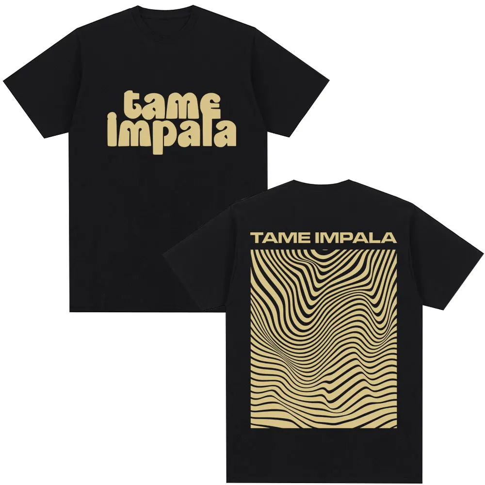Футболка с принтом альбома группы Tame Impala, мужская и женская, в стиле поп-музыки, винтажная, в стиле Харадзюку, оверсайз, модная, хлопковая, уличная одежда
Футболка с принтом альбома группы Tame Impala, мужская и женская, в стиле поп-музыки, винтажная, в стиле Харадзюку, оверсайз, модная, хлопковая, уличная одежда