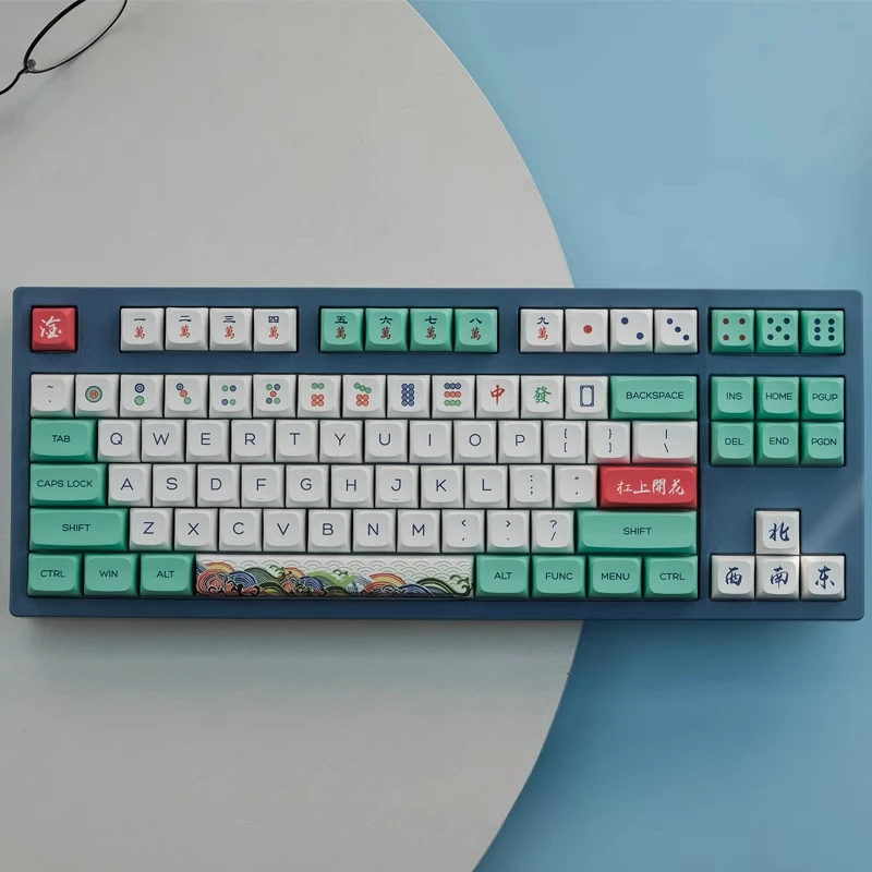 Набор колпачков для клавиш Mahjong, индивидуальный профиль PBT QX, 130 клавиш, колпачки для клавиш, милые персонализированные колпачки для клавиатуры для механической клавиатуры, подарок
Набор колпачков для клавиш Mahjong, индивидуальный профиль PBT QX, 130 клавиш, колпачки для клавиш, милые персонализированные колпачки для клавиатуры для механической клавиатуры, подарок