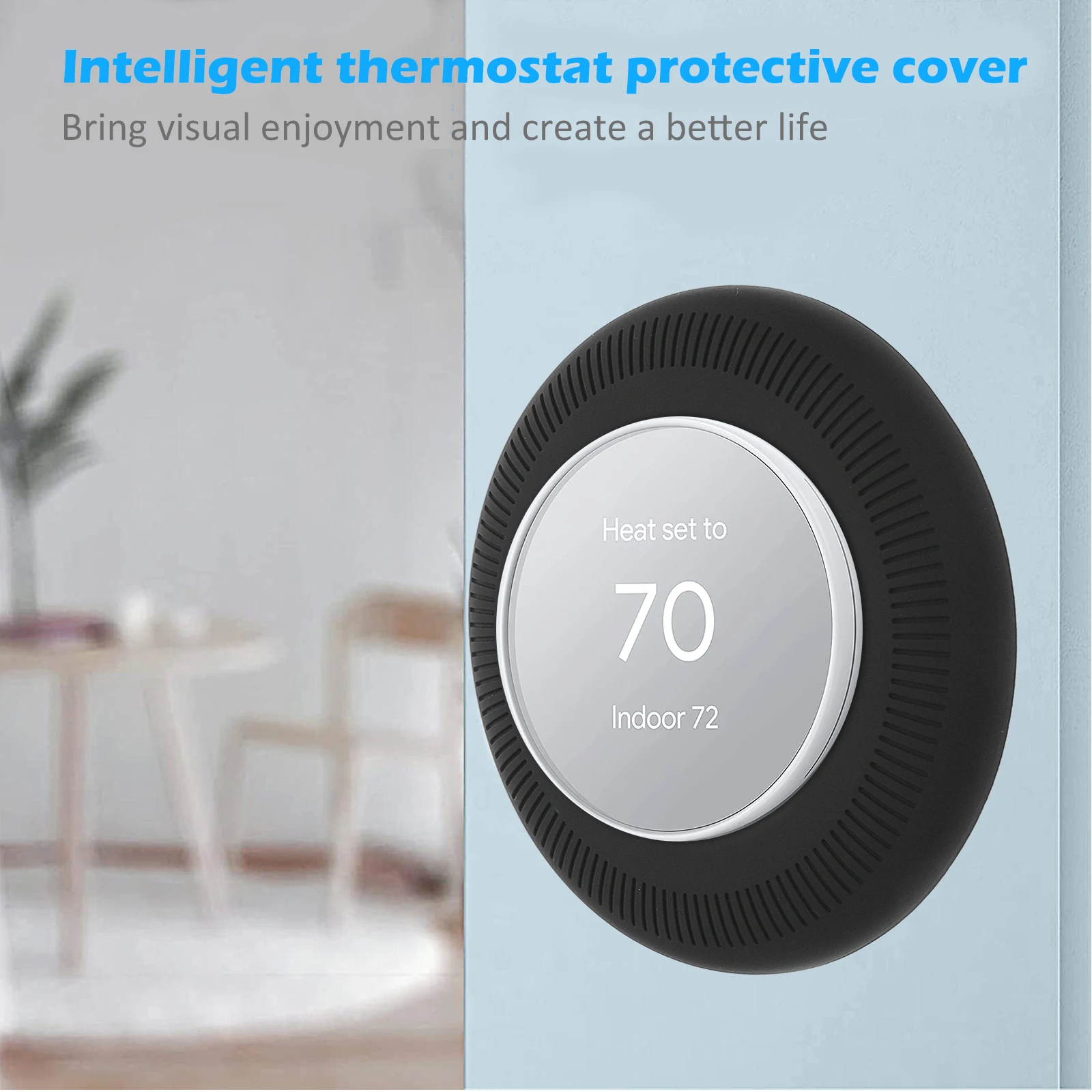 Smart Thermostat Wall Plate Cover Round Universal Trim Kit For Home Wireless Thermostat Accessory Easy Installation High Grade
Smart Thermostat Wall Plate Cover Round Universal Trim Kit For Home Wireless Thermostat Accessory Easy Installation High Grade
