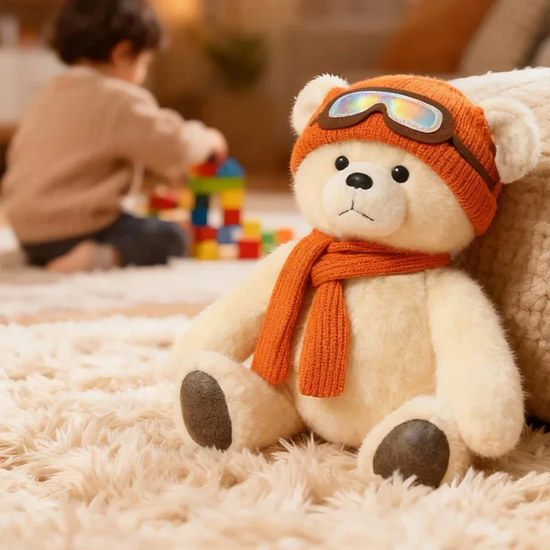 45/60cm Cool Bear Plush Toys Wind Hood Kawaii Cute Stuffed Soft Doll Cushion Pillow for Kids Girls Gift Comfort Toy for Boys
45/60cm Cool Bear Plush Toys Wind Hood Kawaii Cute Stuffed Soft Doll Cushion Pillow for Kids Girls Gift Comfort Toy for Boys