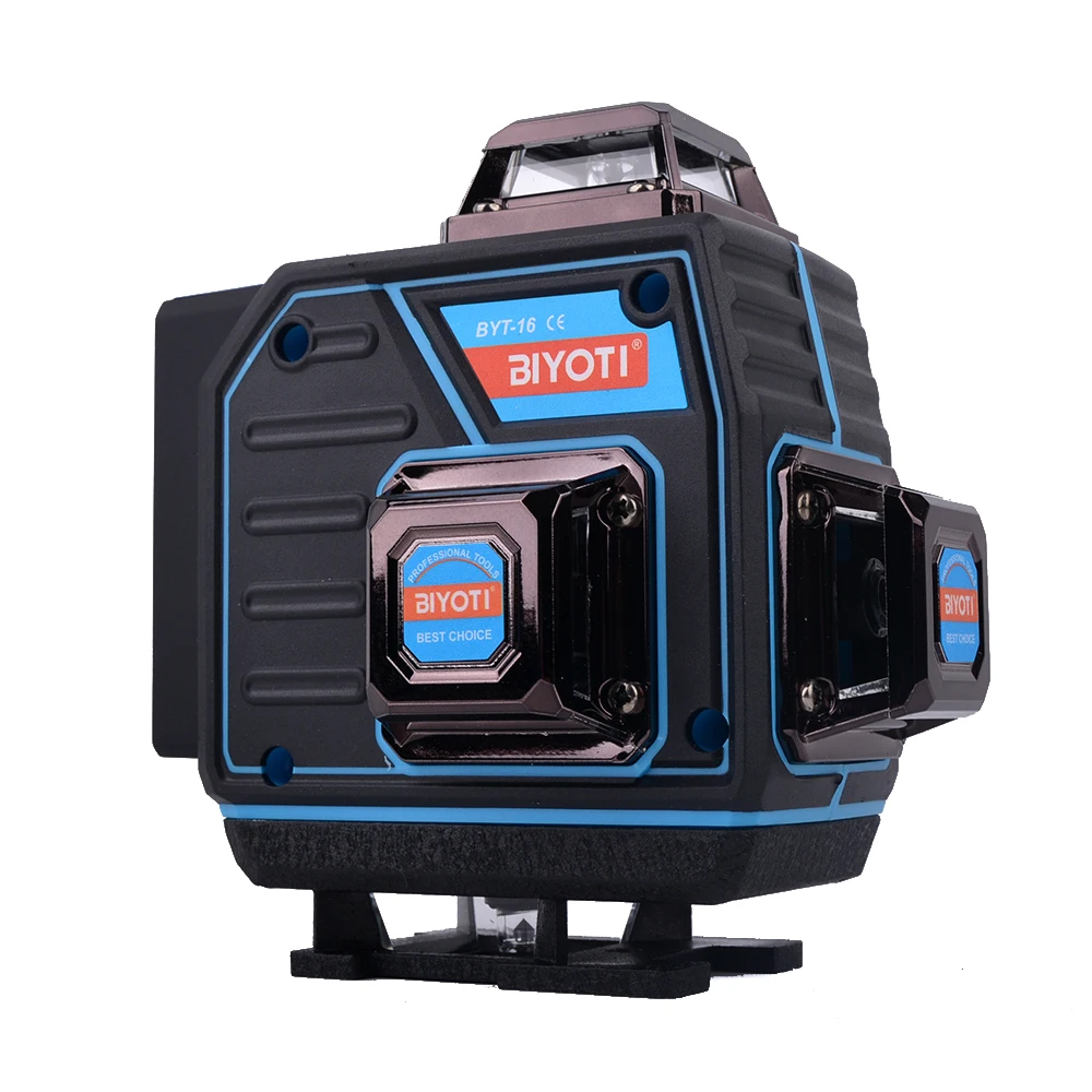 BIYOTI Lazer Machine Green Beam 4D 16 Line Manual Adjustment Laser Level Nivel Laser 360 Green Self-Leveling
BIYOTI Lazer Machine Green Beam 4D 16 Line Manual Adjustment Laser Level Nivel Laser 360 Green Self-Leveling