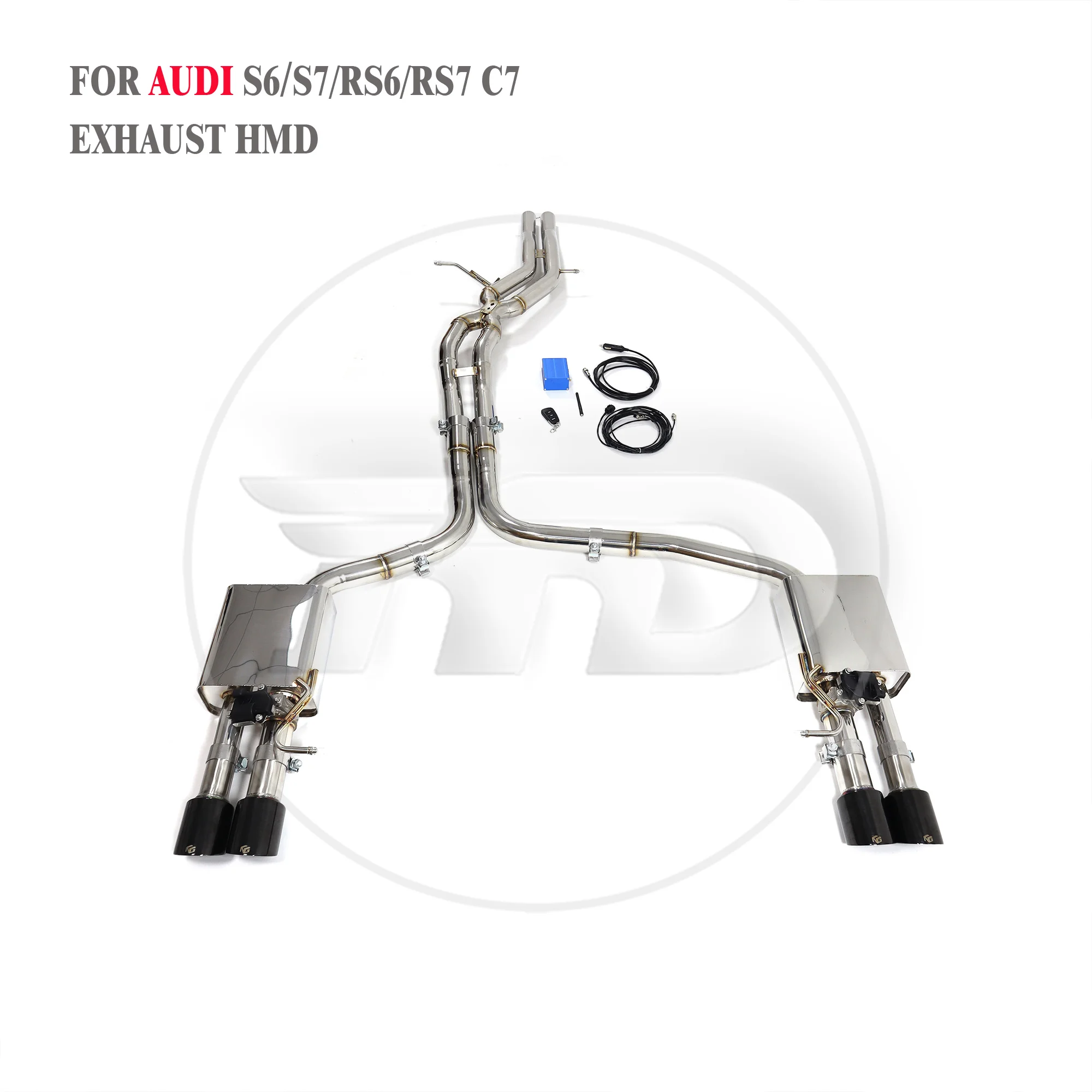 HMD Titanium Performance Catback for Audi S6 S7 RS6 RS7 C7 4.0T Exhaust System Muffler With Valve
HMD Titanium Performance Catback for Audi S6 S7 RS6 RS7 C7 4.0T Exhaust System Muffler With Valve