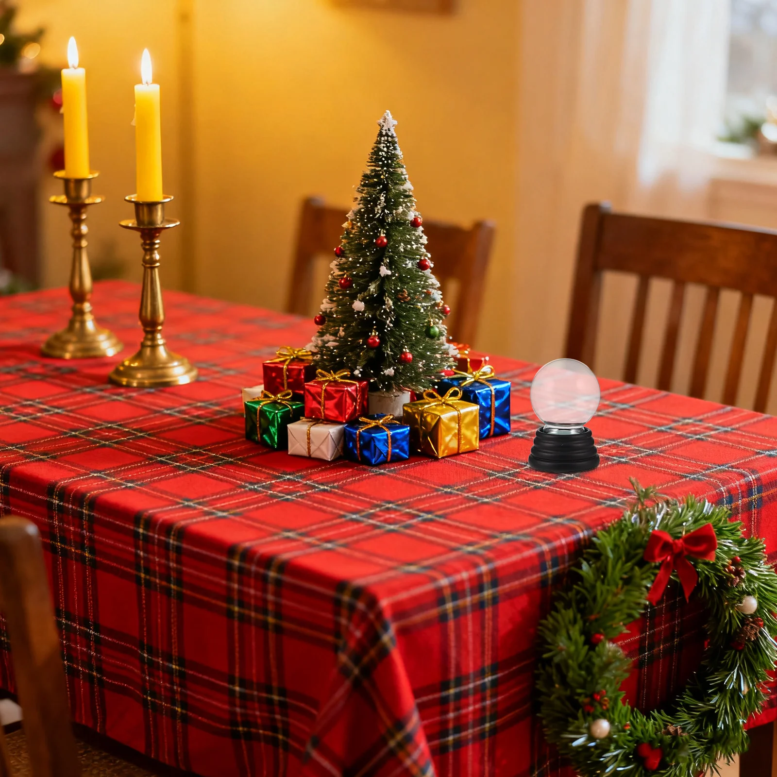 55Mm Clear Glass Snow Globe with Resin Base Thickened Dome for DIY Christmas Craft Kits Holiday Decor Fillable Water Globe Jar
55Mm Clear Glass Snow Globe with Resin Base Thickened Dome for DIY Christmas Craft Kits Holiday Decor Fillable Water Globe Jar