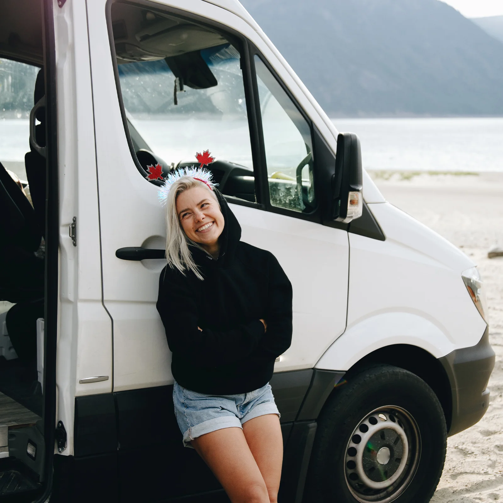 2pcs Maple Leaf Headband Red Tinsel Hair Hoop Holiday Party Accessory Canada Day Thanksgiving Autumn Leaf Decorative Headbands
2pcs Maple Leaf Headband Red Tinsel Hair Hoop Holiday Party Accessory Canada Day Thanksgiving Autumn Leaf Decorative Headbands