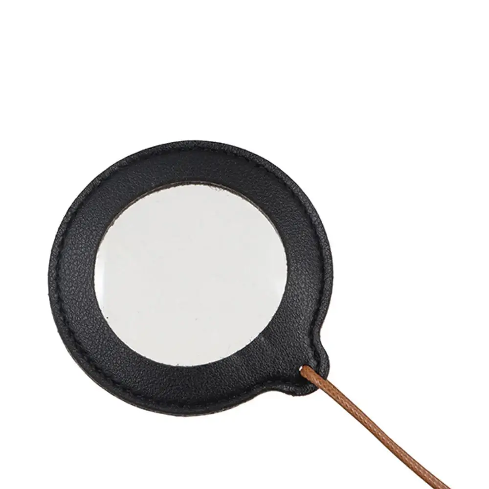 Leather Strap Mini Magnifying Glass Handheld Vintage Magnifying Glass Necklace Neck Wear Easy To Use Magnifier Pendant
Leather Strap Mini Magnifying Glass Handheld Vintage Magnifying Glass Necklace Neck Wear Easy To Use Magnifier Pendant