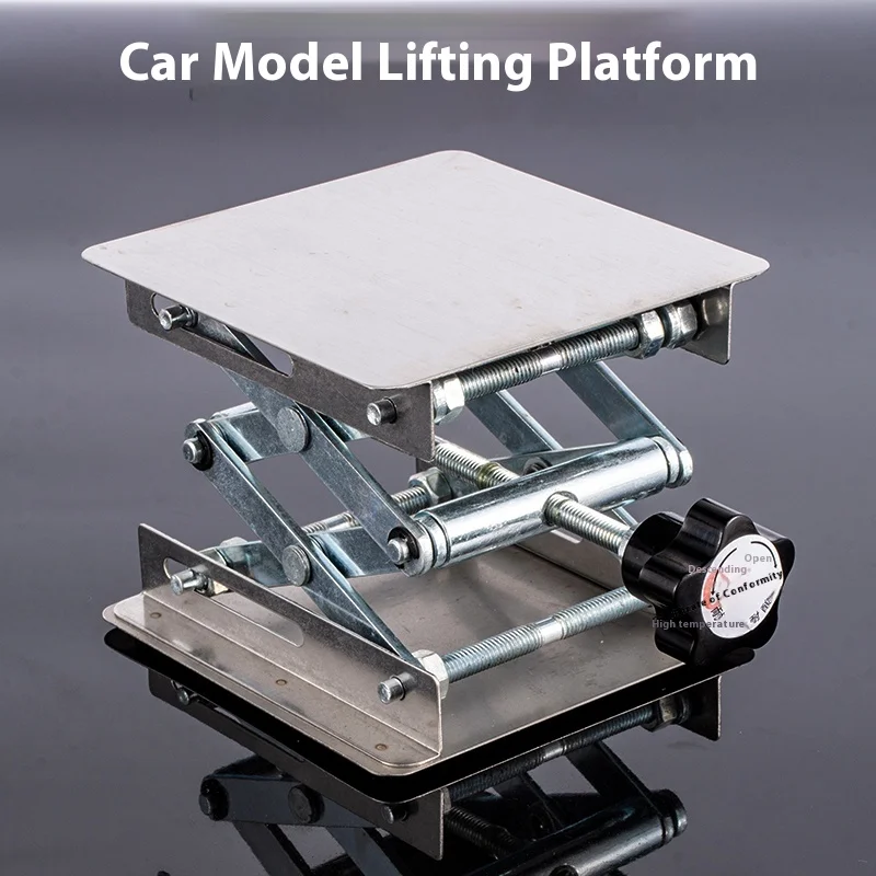 Remote controlled off-road climbing toy car simulation, simple small lifting platform, extendable lifting bracket, repair tool 
Remote controlled off-road climbing toy car simulation, simple small lifting platform, extendable lifting bracket, repair tool