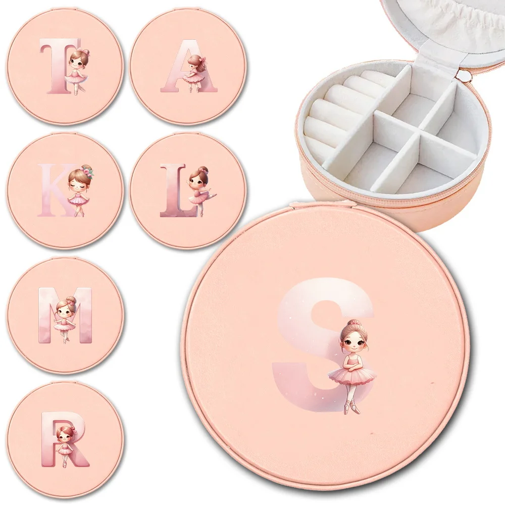 PU Jewelry Storage Box Suitable for Carrying with You When Traveling Ballerina Girl Initial Name 26 Letters Pattern
PU Jewelry Storage Box Suitable for Carrying with You When Traveling Ballerina Girl Initial Name 26 Letters Pattern