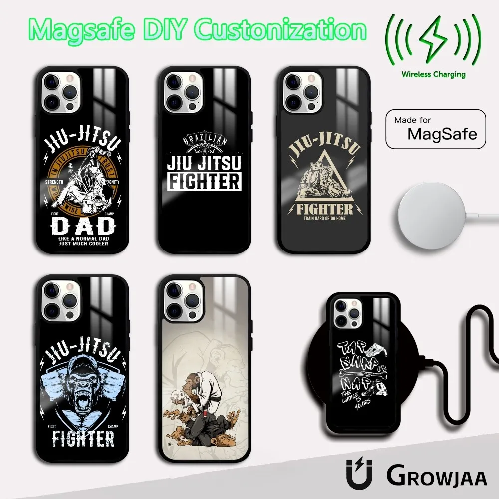 Brazilian Jiu Jitsu Art Sport Phone Case For iPhone 16 15 14 13 12 11 Pro Max Plus Mini Magsafe Mirror Wireless Magnetic Cover 
Brazilian Jiu Jitsu Art Sport Phone Case For iPhone 16 15 14 13 12 11 Pro Max Plus Mini Magsafe Mirror Wireless Magnetic Cover