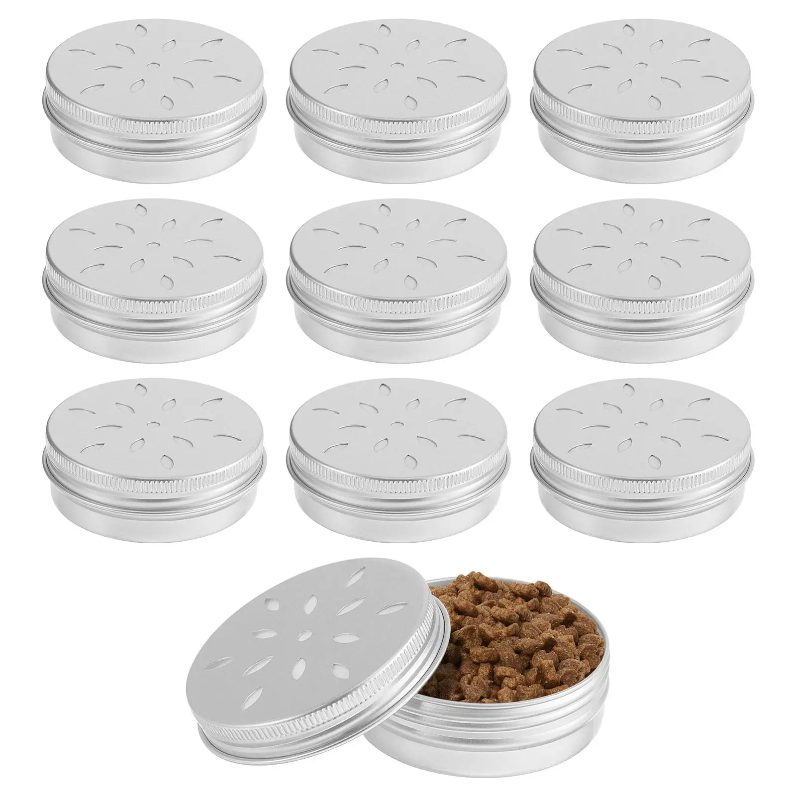 10Pcs Scent Training Boxes 6825 Thread Petal Hole Aluminum Dog Work Supplies Sniffing Skills Storage Metal Containers Lids
10Pcs Scent Training Boxes 6825 Thread Petal Hole Aluminum Dog Work Supplies Sniffing Skills Storage Metal Containers Lids