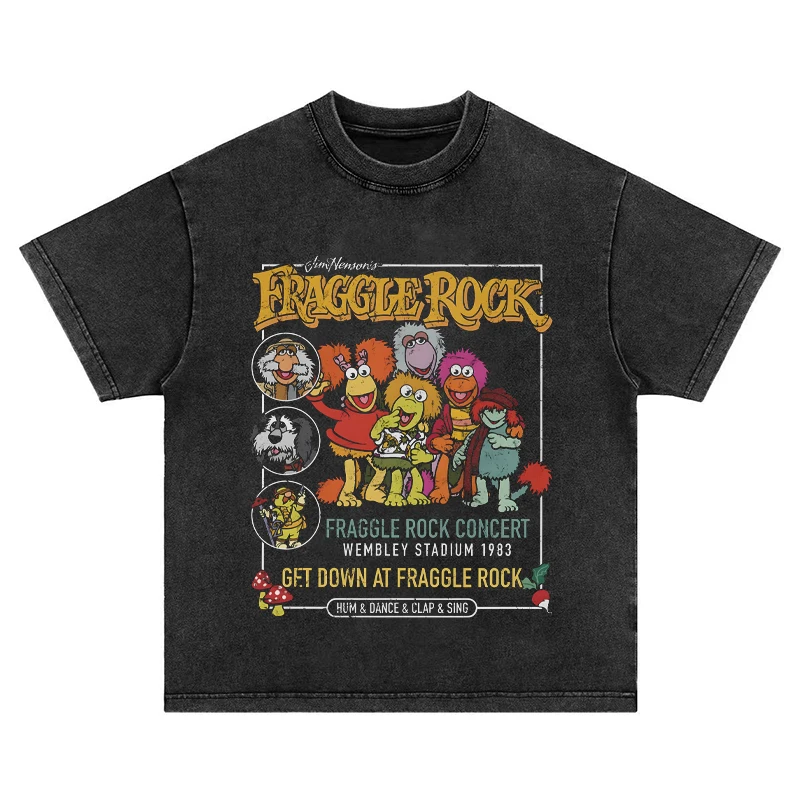 «Ragdoll Adventure Fraggle Rock Heavyweight, потертые и выдержанные футболки из чистого хлопка с короткими рукавами для мужчин и женщин.
«Ragdoll Adventure Fraggle Rock Heavyweight, потертые и выдержанные футболки из чистого хлопка с короткими рукавами для мужчин и женщин.