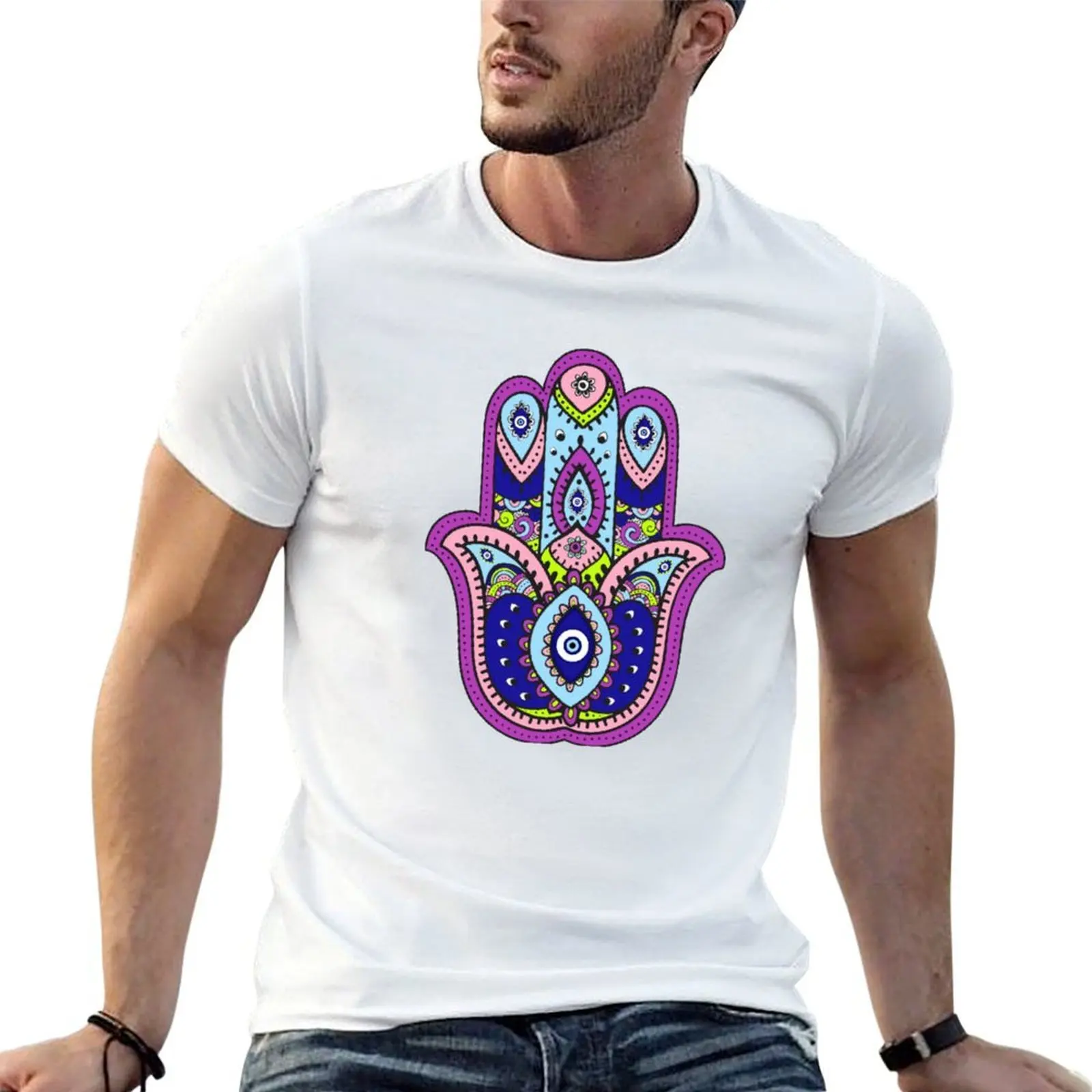 HAMZA HAND WITH EVIL EYE - The Hand Of God T-Shirt man t shirts graphic printed t shirts for man cotton t shirt pack T-shirt
HAMZA HAND WITH EVIL EYE - The Hand Of God T-Shirt man t shirts graphic printed t shirts for man cotton t shirt pack T-shirt