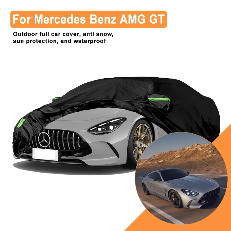 Full Car Cover for Mercedes Benz AMG GT Outdoor Use - Waterproof Snowproof Sunshade, Winter & Summer Auto Protection Accessories
Full Car Cover for Mercedes Benz AMG GT Outdoor Use - Waterproof Snowproof Sunshade, Winter & Summer Auto Protection Accessories