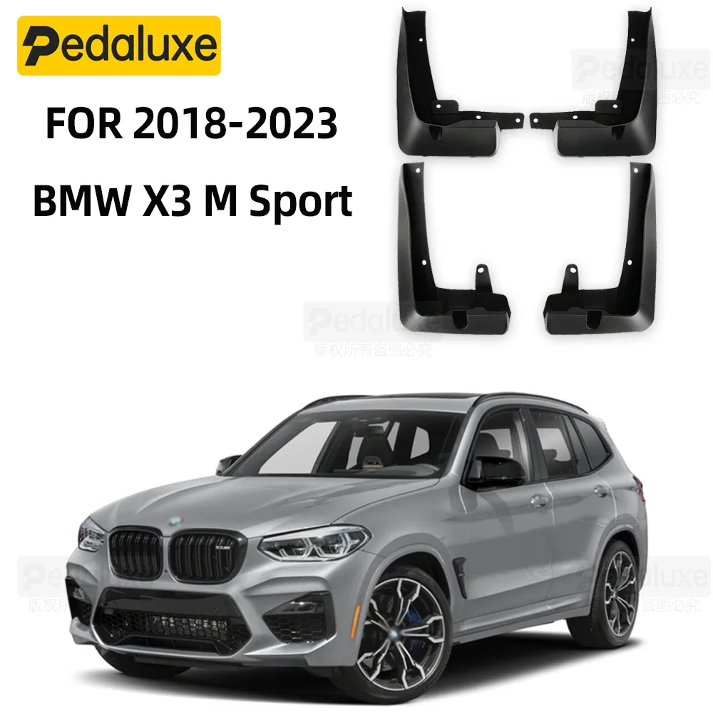 Оригинальные OEM передние и задние брызговики от грязи для 2018-2023 BMW X3 M Sport
Оригинальные OEM передние и задние брызговики от грязи для 2018-2023 BMW X3 M Sport