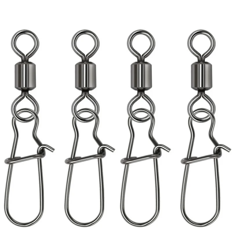 Fenghai Stainless Brass Duo-Lock Snap Swivels Fishing Swivel Snap Saltwater Fishing Rolling Barrel Swivel Connectors Tackle
Fenghai Stainless Brass Duo-Lock Snap Swivels Fishing Swivel Snap Saltwater Fishing Rolling Barrel Swivel Connectors Tackle