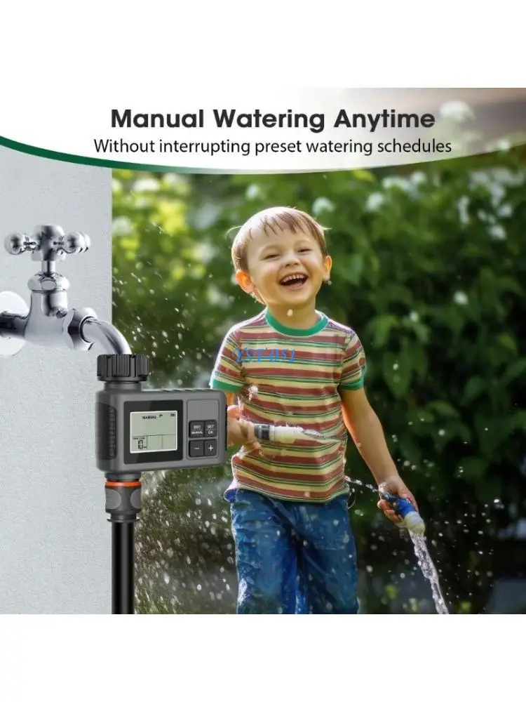 E15A Outdoors Irrigation Controller Adjustable Watering Cycle Rain Postpone Mode
E15A Outdoors Irrigation Controller Adjustable Watering Cycle Rain Postpone Mode