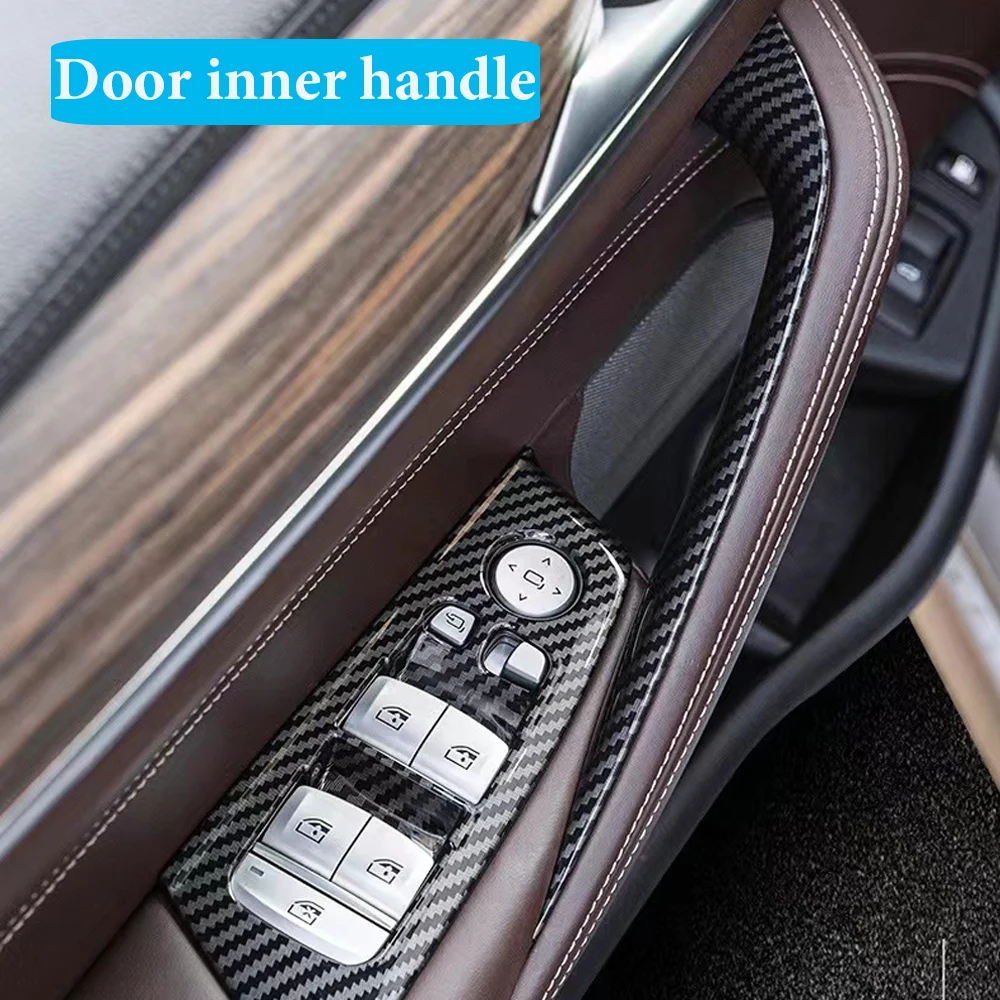 Upgrade Interior Car Door Handle Inside Cover Trim Replacement For BMW 5 Series G30 G31 G38 F90 2017 2018 2019 2020 2021
Upgrade Interior Car Door Handle Inside Cover Trim Replacement For BMW 5 Series G30 G31 G38 F90 2017 2018 2019 2020 2021