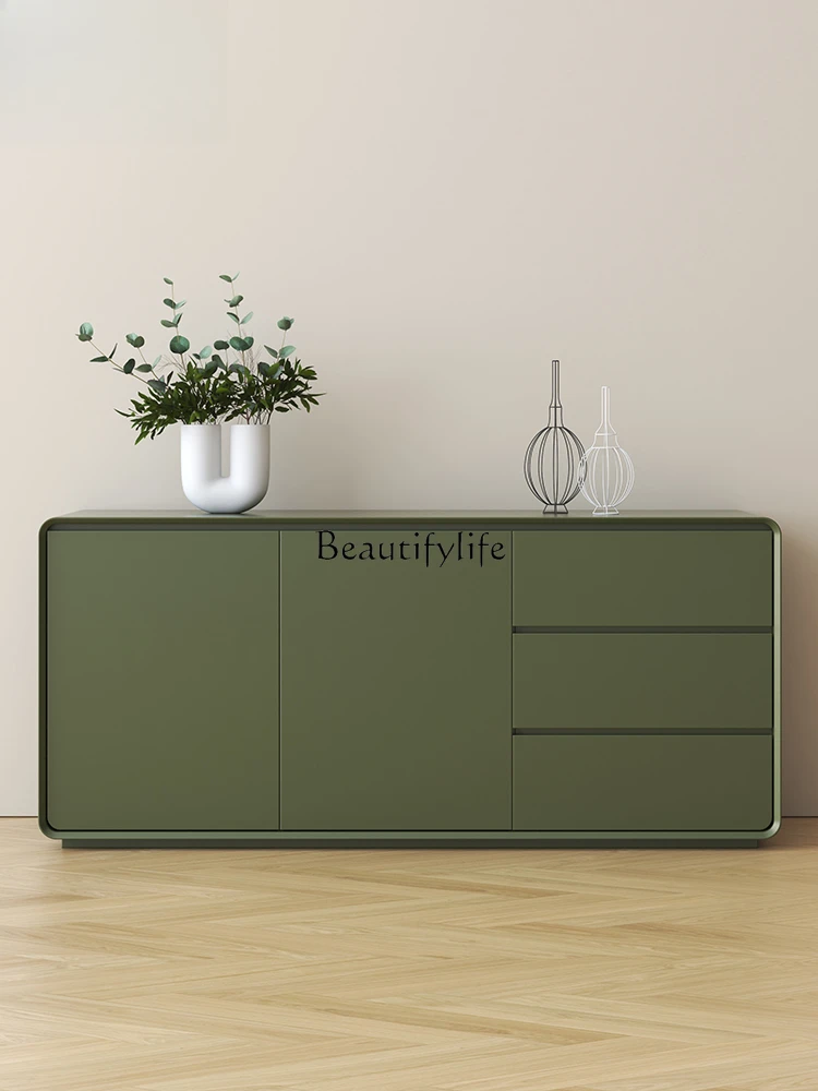 Side cabinet Solid wood modern simple storage Living room drawer storage cabinet
Side cabinet Solid wood modern simple storage Living room drawer storage cabinet