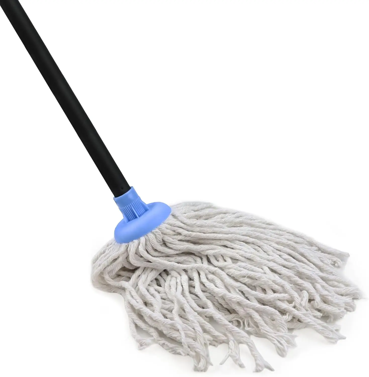 Indoor Mop for Floor Cleaning - Cotton Mop, 49-Inch Simple Mop for Living Rooms, Bathrooms, Kitchens (White&Blue)
Indoor Mop for Floor Cleaning - Cotton Mop, 49-Inch Simple Mop for Living Rooms, Bathrooms, Kitchens (White&Blue)