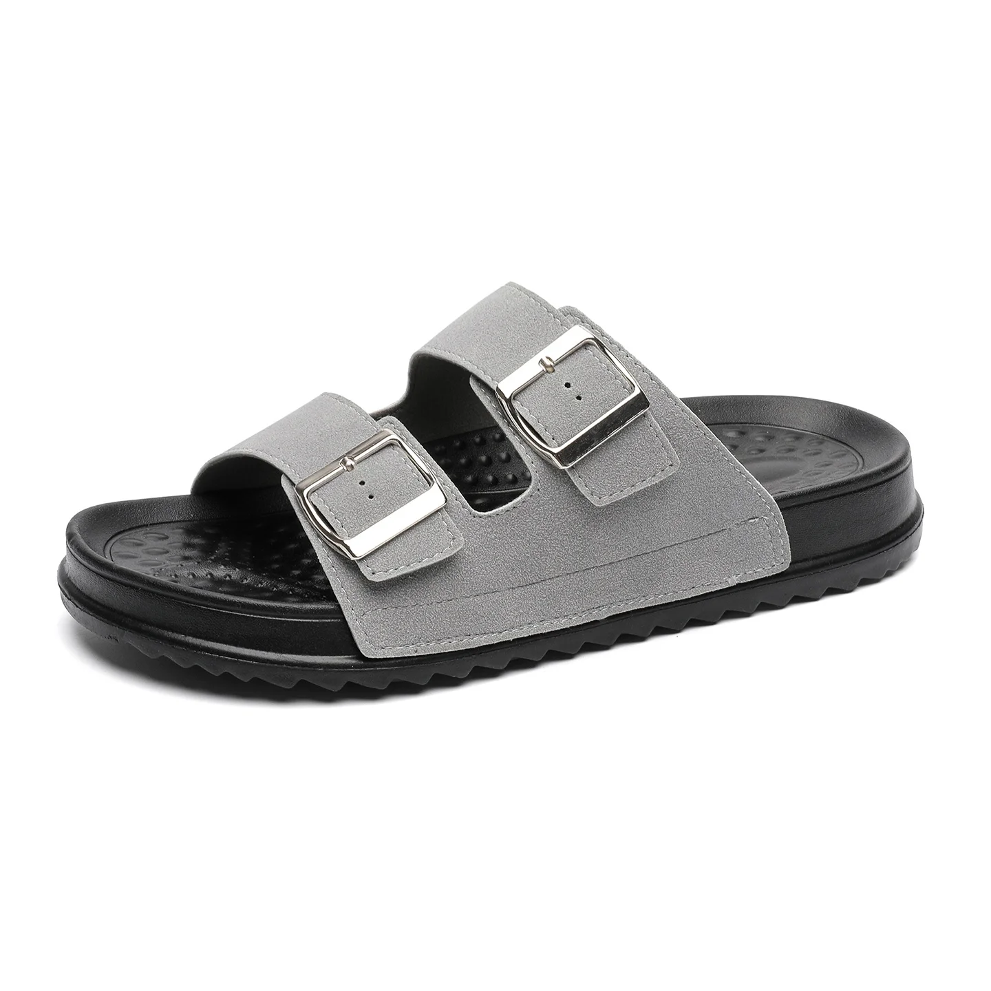 Classic Popular Double-Breasted Soft-Soled Men's Slippers for Home and Outdoor Use, Suede Casual Slippers
Classic Popular Double-Breasted Soft-Soled Men's Slippers for Home and Outdoor Use, Suede Casual Slippers